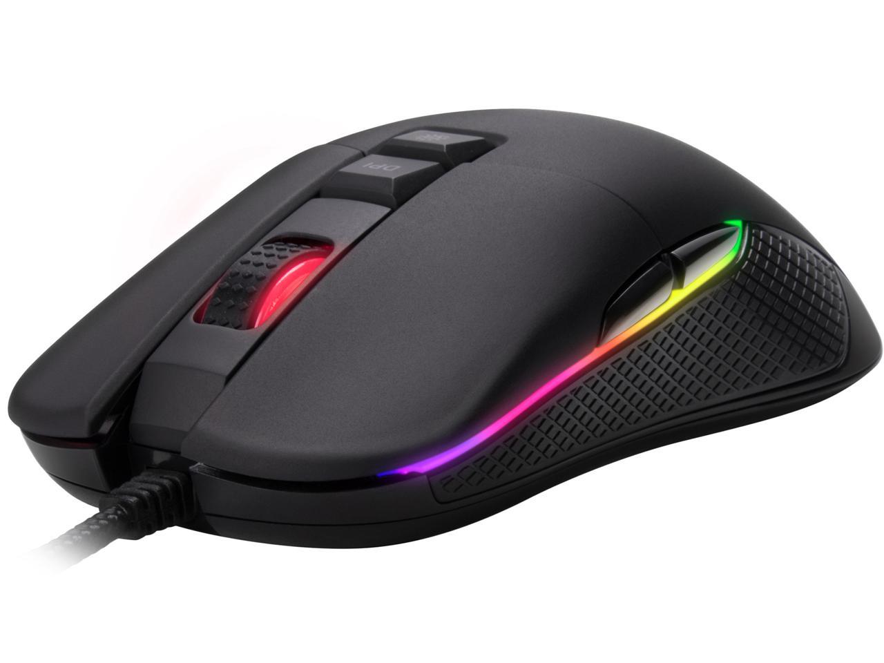 W mouse. Neon m59. Optical PMW 3325 sensor | 10000 dpi | 10 buttons | RGB Lighting | 125 Hz polling rate | 20 million clicks.