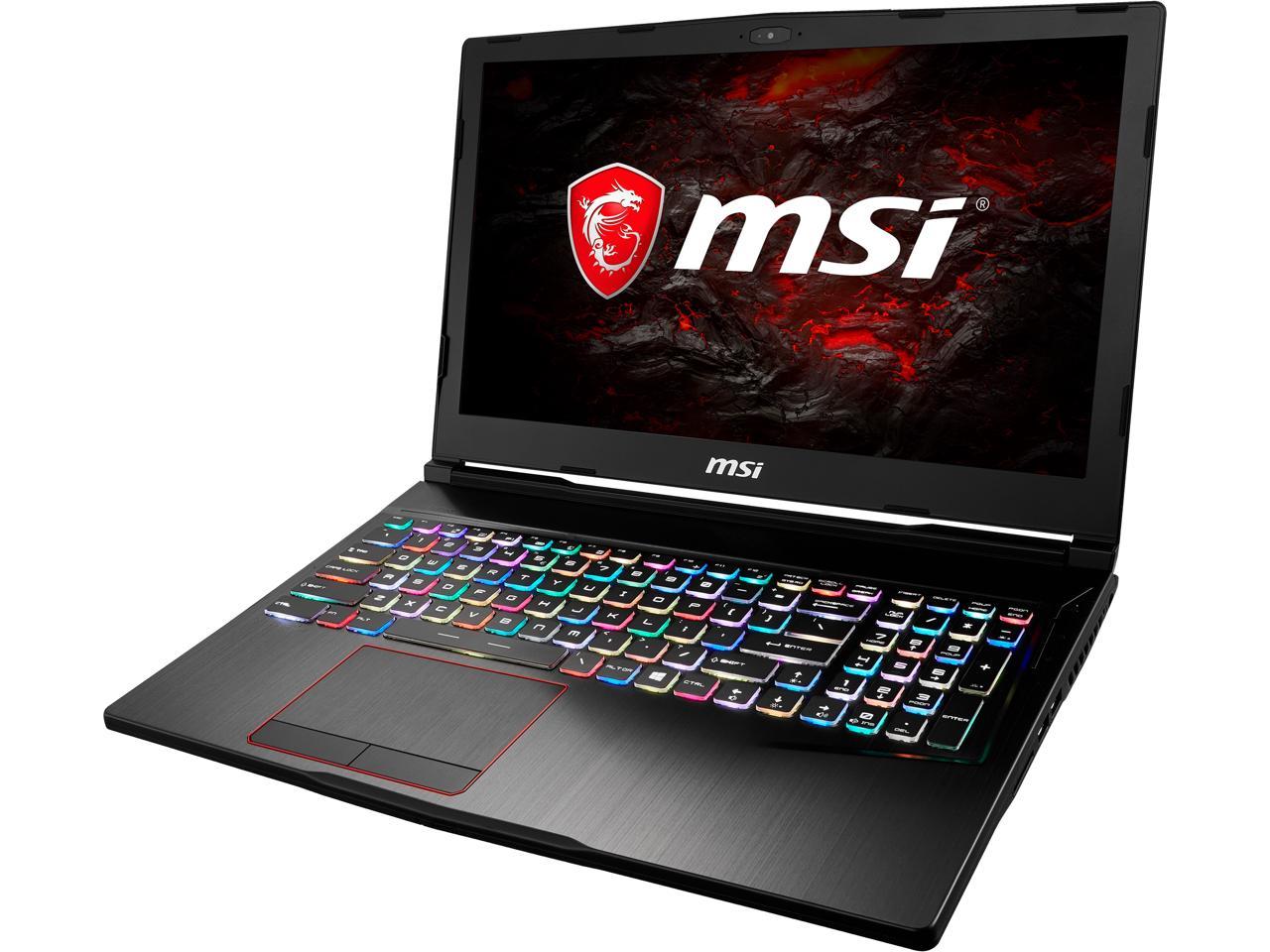 MSI 15.6" FHD Intel Quad Core i7 Gaming Laptop + Intel Game Pack