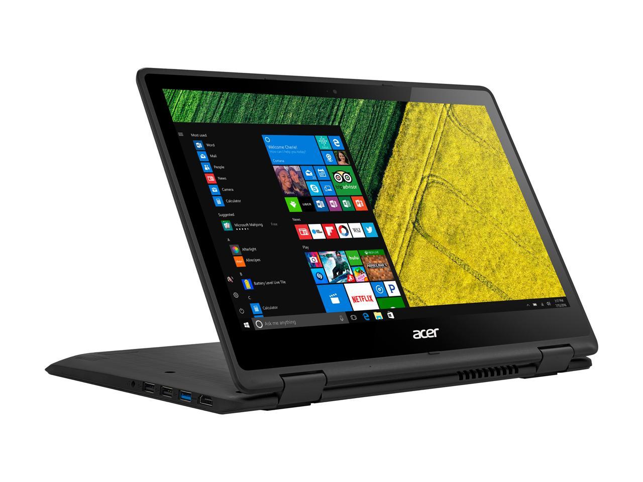 Acer Spin 5 13.3" FHD 2-in-1 Touchscreen Laptop with Intel Core i5-6200U / 4GB / 128GB SSD / Win 10 (Black)