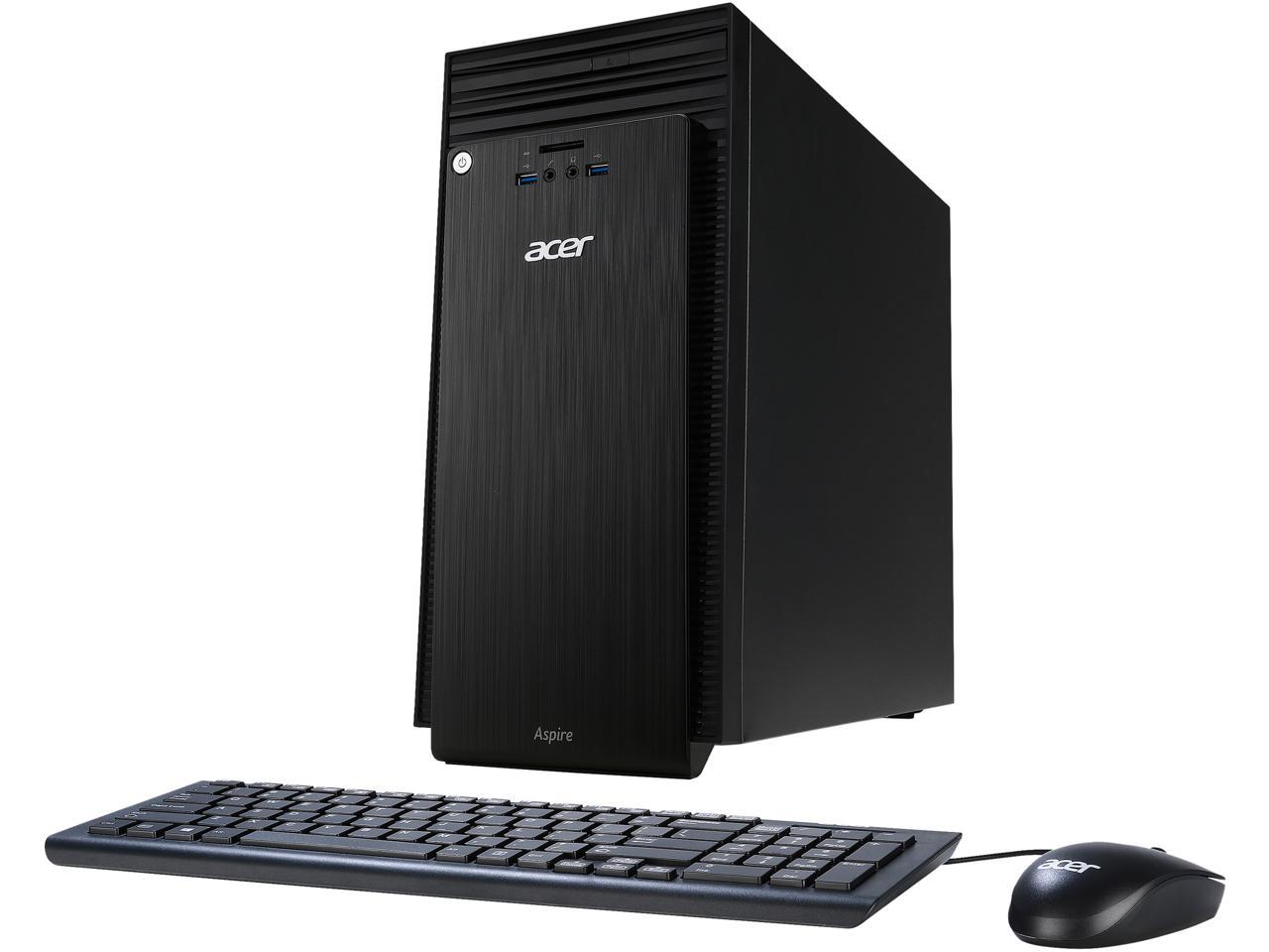 Acer Aspire ATC-780A-UR12 Desktop with Intel Quad Core i5-7400 / 8GB / 1TB / Win 10