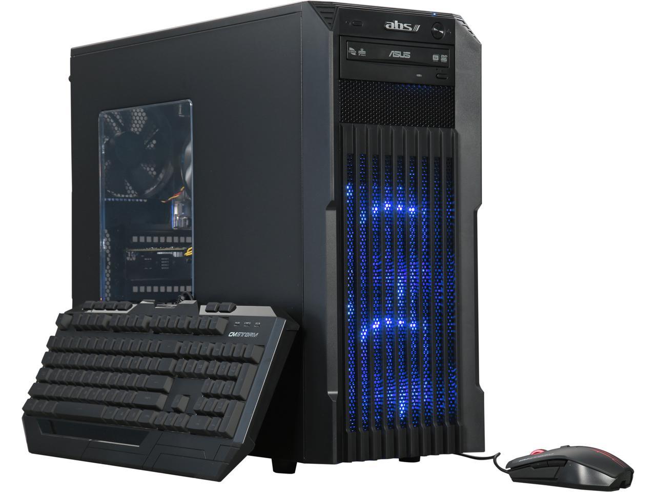 ABS Vortex Leo Gaming Desktop Intel i7-7700K (4.2 GHz) 32 GB DDR4 240 GB SS...