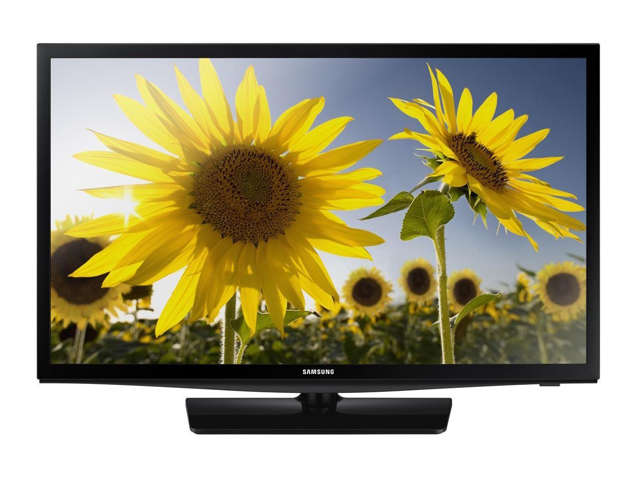 Refurbished: Samsung H4000 Series UN24H4000 24-inch LED TV, Clear Motion Rate 120, HDMI, USB