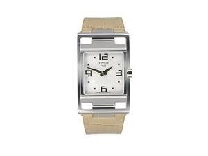 Tissot My T Light Brown Leather Silver Dial Women's Watch #T032.309.16.037.00