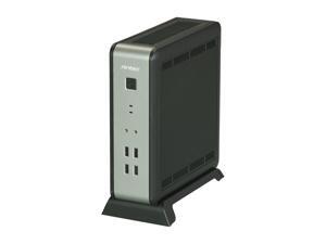 Antec ISK 110 VESA Black ABS plastic / 0.8 mm SECC Mini-ITX Desktop Computer Case 90W External Adapter, Up to 92% Efficiency Power Supply