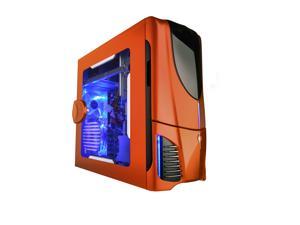 NZXT Apollo ORANGE NP Orange Computer Case With Side Panel Window