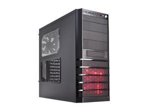 Rosewill RANGER Gaming ATX Mid Tower Computer Case,two toned interior coating,come with Three Fans,Support up to 7 Fans, w/ Window Side Panel