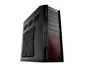 Rosewill THOR Gaming ATX Full Tower Computer Case, support up to XL ATX, come with Four Fans 1x Front Red LED 230mm Fan, 1x Top 230mm Fan, 1x Side 230mm Fan, 1x Rear 140mm Fan, Option Fan 1x Bottom 12