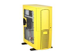 Athena Power CA 601YW60 Yellow SECC 1.0mm Steel ATX Full Tower Computer Case V2.91 EPS 600W Power Supply