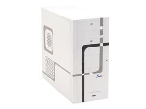    JUST PC JPC787 WHITE White Steel ATX Mid Tower Computer 