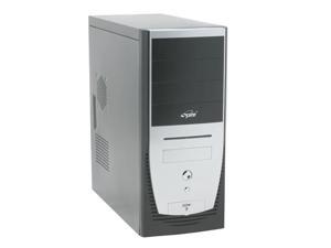 Spire BlackFin IV SP 2711B Black/ Silver Metal SECC/ ABS ATX Mid Tower Computer Case