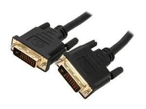 KINGWIN Model DVIC 02 Black 6 ft. M M DVI D to DVI D Dual Link Cable