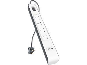 BELKIN BSV604AF2M 2 m (Integrated) 6 Outlets 525 Joules Surge Suppressor