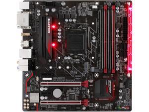 GIGABYTE GA-B250M-Gaming 5 (rev. 1.0) LGA 1151 Intel B250 HDMI SATA 6Gb/s USB 3.1 Micro ATX Motherboards - Intel