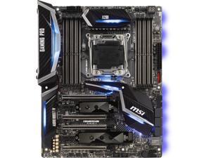 MSI X299 GAMING PRO CARBON AC LGA 2066 Intel X299 SATA 6Gb/s USB 3.1 ATX Intel Motherboard 
