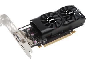 MSI GeForce GTX 1050 Ti DirectX 12 GTX 1050 TI 4GT LP 4GB 128-Bit GDDR5 PCI Express 3.0 x16 HDCP Ready Low Profile Video Card