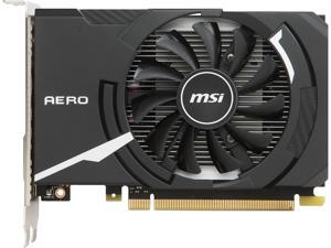 MSI GeForce GT 1030 DirectX 12 GT 1030 AERO ITX 2G OC 2GB 64-Bit GDDR5 PCI Express 3.0 x16 (uses x4) HDCP Ready ATX Video Card
