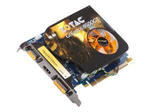 ZOTAC GeForce 9500 GT DirectX 10 ZT-95TEH3M-FSL 512MB 128-Bit DDR2 PCI Express 2.0 x16 HDCP Ready Video Card