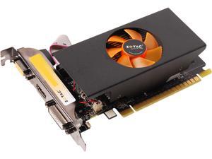 ZOTAC GeForce GT 730 DirectX 12 ZT-71118-10L 4GB 64-Bit DDR5 PCI Express 2.0 x 8 HDCP Ready Low Profile Ready Video Card 