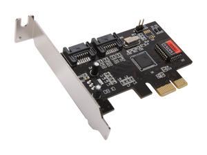    Open Box SYBA SD LP PEX2IR PCI Express Low Profile SATA 