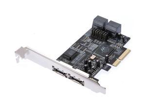 Rosewill RC 218 PCI Express SATA II Controller Card w/ 4 internal SATA with 2 external eSATA Design