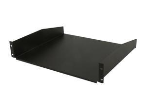 iStarUSA 2U 16in Universal Rack Mount Cantilever Shelf - Fixed Server Rack Cabinet Shelf - All steel