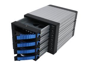 iStarUSA BPU-340-SA- BLUE 3x5.25" to 4x3.5" SATA2.0 Hot-Swap Backplane Raid Cage