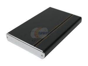COOLMAX HD 250L eSATA Aluminum & Genuine Leather 2.5" SATA USB 2.0 & eSATA External Enclosure