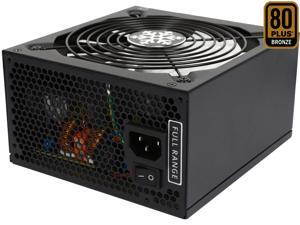 Rosewill Glacier Series 500W Modular Gaming Power Supply with Silent Aero-Diversion Fan, 80 PLUS Bronze Certified, Single +12V Rail, Intel 4th Gen CPU Ready, SLI & Crossfire Ready - Glacier-500M