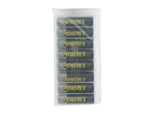 POWEREX MH 8AA270 BH 2700mAh 8 Pack AA NiMH Rechargeable Batteries (Made in Japan) w/Carrying Case