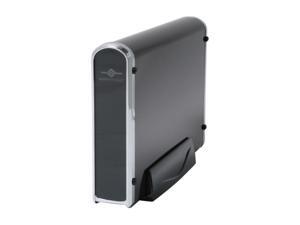Vantec NexStar 3.5" SATA to USB 2.0 & eSATA & FireWire 400 External Hard Drive Enclosure (Onyx Black) - Model NST-360UFS-BK
