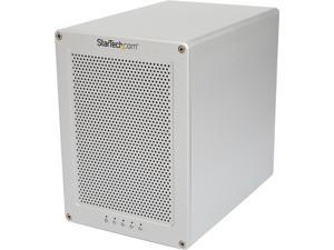 StarTech.com 4-Bay Enclosure for 3.5in SATA Drives - Thunderbolt 2 - RAID