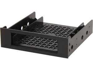 Rosewill RDRD-12001 2.5" or 3.5” HDD/ SSD Drive Bracket For 5.25" Drive Bay, Black