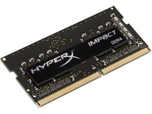 HyperX Impact 8GB (1 x 8GB) DDR4 2133MHz DRAM (Notebook Memory) CL13 1.2V Black SODIMM (260-pin) HX421S13IB2/8 (Intel XMP)