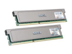 GeIL 4GB (2 x 2GB) 240 Pin DDR3 SDRAM DDR3 1333 (PC3 10660) Dual Channel Kit Desktop Memory Model GV34GB1333C7DC