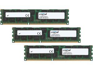 Crucial 48GB (3 x 16GB) 240-Pin DDR3 SDRAM ECC Registered DDR3 1600 (PC3 12800) Server Memory Model CT3K16G3ERSLD4160B