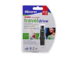 Memorex TravelDrive 512MB Flash Drive (USB2.0 Portable) Model 32509051