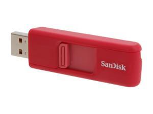 SanDisk Cruzer 8GB USB 2.0 Flash Drive (Red) Model SDCZ36E 008G A11R