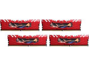 G.SKILL Ripjaws 4 Series 32GB (4 x 8GB) 288-Pin DDR4 SDRAM DDR4 2400 (PC4 19200) Desktop Memory Model ...