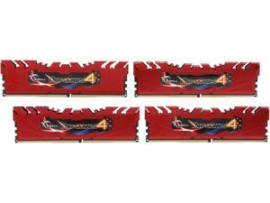 G.SKILL Ripjaws 4 Series 16GB (4 x 4GB) 288-Pin DDR4 SDRAM DDR4 3000 (PC4 24000) Desktop Memory Model F4-3000C15Q-16GRR