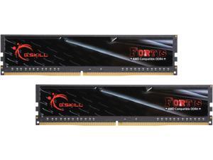 G.SKILL FORTIS Series 16GB (2 x 8GB) 288-Pin DDR4 SDRAM DDR4 2400 (PC4 19200) AMD X370 / B350 / A320 Memory (Desktop ...