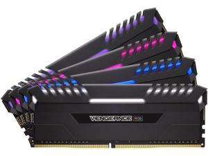CORSAIR Vengeance RGB 32GB (4 x 8GB) 288-Pin DDR4 SDRAM DDR4 3600 (PC4 28800) Desktop Memory Model CMR32GX4M4C3600C18