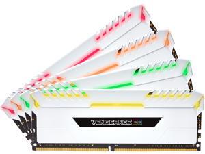 CORSAIR Vengeance RGB 32GB (4 x 8GB) 288-Pin DDR4 SDRAM DDR4 3000 (PC4 24000) Desktop Memory Model CMR32GX4M4C3000C15W