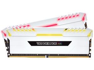 CORSAIR Vengeance RGB 16GB (2 x 8GB) 288-Pin DDR4 SDRAM DDR4 3000 (PC4 24000) Desktop Memory Model CMR16GX4M2C3000C16W