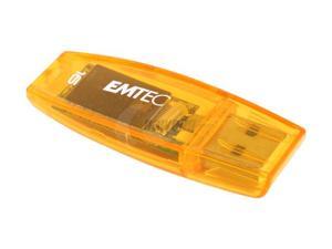    EMTEC C400 Candy Series 16GB USB 2.0 Flash Drive (Orange 