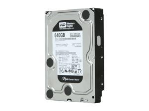 Western Digital Black WD6402AAEX 640GB 7200 RPM 64MB Cache SATA 6.0Gb/s 3.5" Internal Hard Drive Bare Drive