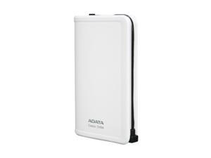     ADATA CH94 500GB USB 2.0 White External Hard Drive ACH94 500GU CWH