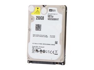 WD WD2500BVVT 250GB 5400 RPM SATA 3.0Gb/s 2.5" Internal Notebook Hard Drive Bare Drive