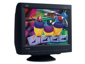 ViewSonic P225FB Black 22" CRT Monitor 0.24mm aperture grille Dot Pitch D Sub, BNC