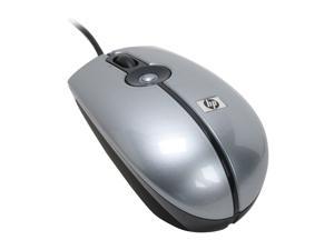   HP EW208AA Silver 4 Buttons 1 x Wheel USB Wired Optical 1000 dpi Mouse