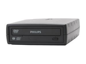 PHILIPS USB 2.0 External 20X DVD±R DVD Drive with 12X DVD RAM Model 